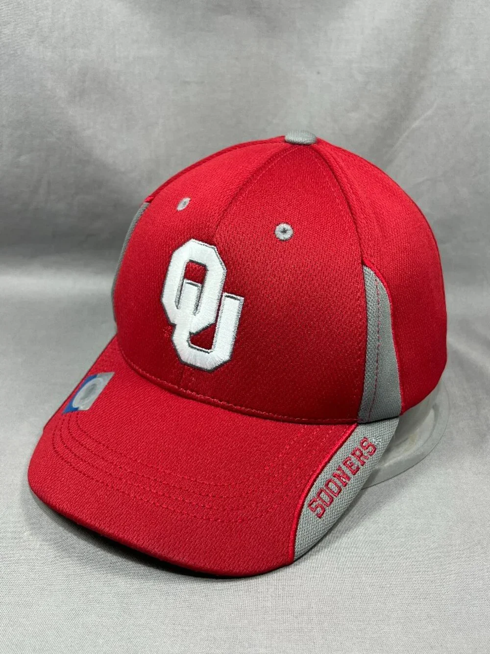 Oklahoma Sooners Captivating Hat OU Crimson Red NCAA Adjustable Strapback Cap